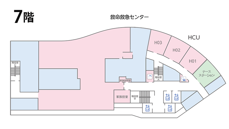 7階　救命救急センター